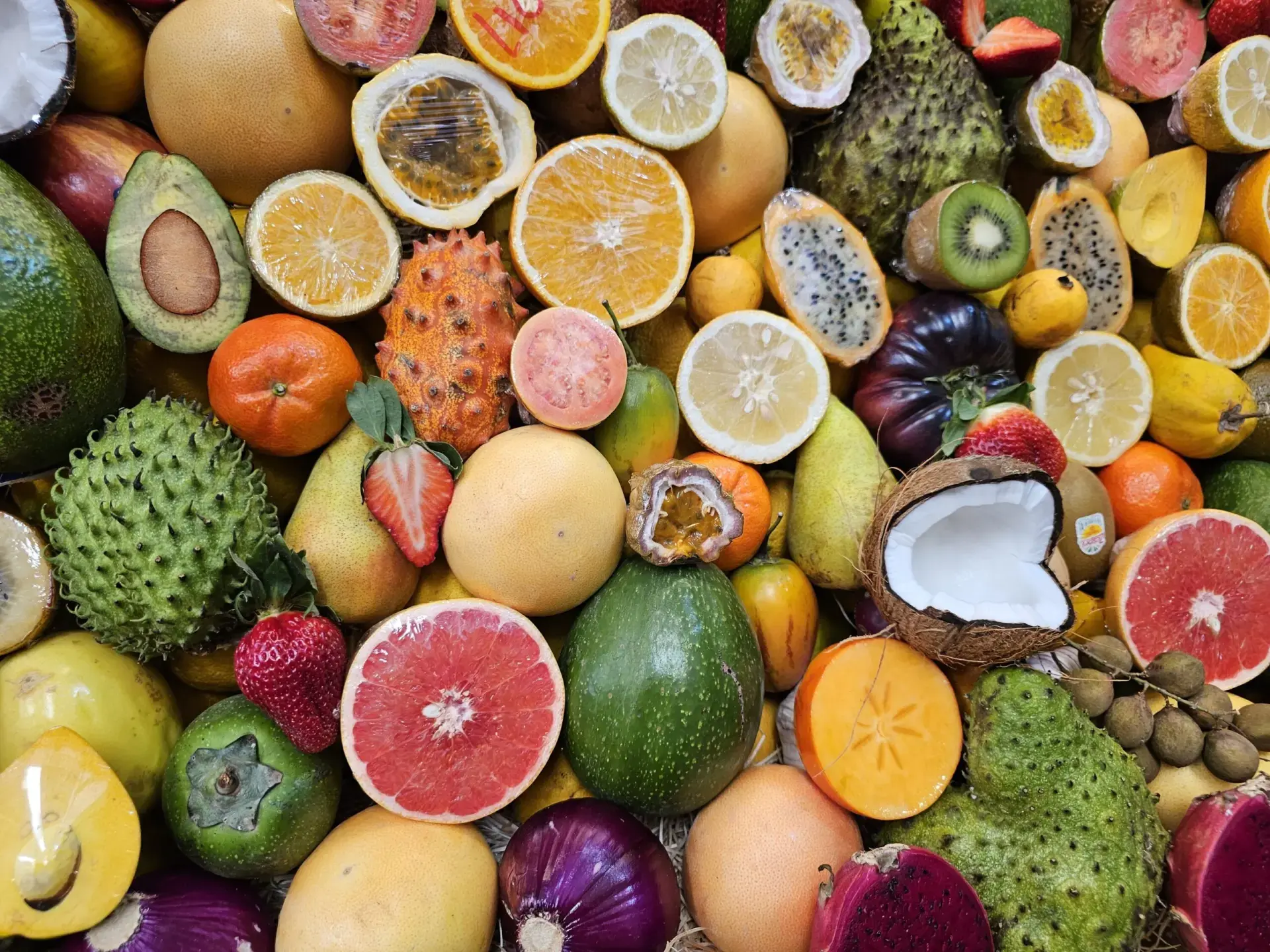 Ein Regenbogen, den man schmecken kann. 🍊🍓🥝